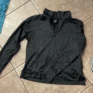 1/4 cheetah pullover